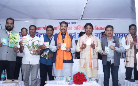 सोनारपाल में विकास की नई इबारत ,मंत्री श्री केदार कश्यप ने रखी उद्यानिकी महाविद्यालय सहित 17 करोड़ 54 लाख रुपए के कार्यों की रखी आधारशिला आत्म निर्भर भारत और विकसित छत्तीसगढ़ के संकल्प को कर रहे साकार: सांसद श्री महेश कश्यप