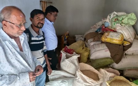 ज़िला प्रशासन अवैध धान परिवहन पर सख्त, चेक पोस्ट और कंट्रोल रूम से निगरानी तेज