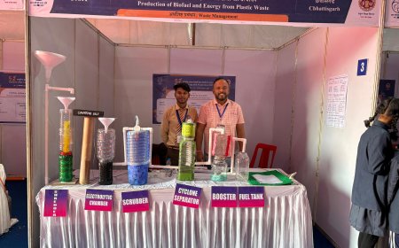 राष्ट्रीय पटल पर चमका बस्तर, वीरेंद्र यादव का 'प्लास्टिक से जैव ईंधन' मॉडल राष्ट्रीय बाल वैज्ञानिक प्रदर्शनी में चयनित