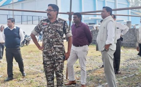 बस्तर ओलंपिक 2025- संभाग स्तरीय प्रतियोगिता के आयोजन की तैयारियों की कमिश्नर ने की समीक्षा –