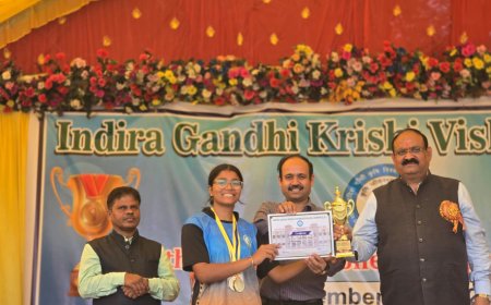 कृषि महाविद्यालय जगदलपुर के छात्रों ने कांकेर में आयोजित साउथ जोन खेल प्रतियोगिता में बिखेरी चमक