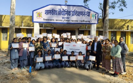 आईटीआई बस्तर में प्रशिक्षणार्थियों को मिला महिंद्रा प्राइड क्लासरूम का प्रशिक्षण