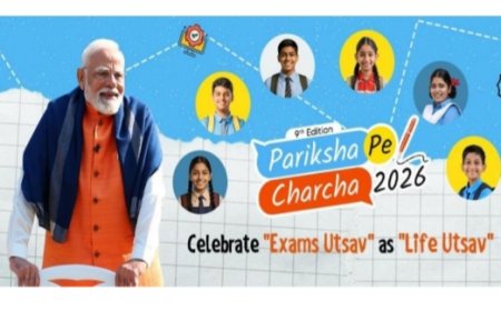 परीक्षा पे चर्चा 2026 नौवें संस्करण की शुरुआत, 11 जनवरी तक अपलोड कर सकते हैं प्रश्न