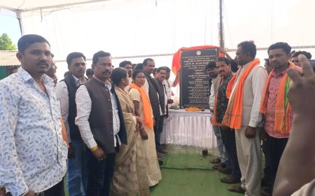 चित्रकोट विधानसभा क्षेत्र में 105.72 लाख रुपये के विकास कार्यों का किया भूमिपूजन,– विधायक विनायक गोयल