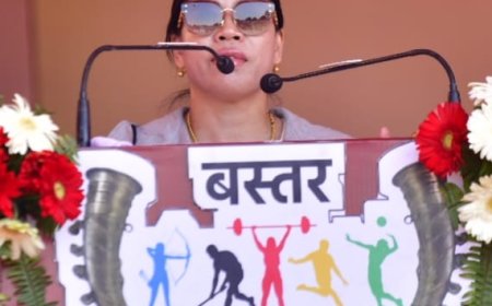 बस्तर खेल प्रतिभाओं का गढ़, अब आपकी बारी प्रदेश एवं देश का नाम रोशन करने की- बॉक्सर मैरी कॉम