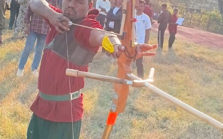 हौसले की उड़ान: एक पैर खोया, पर हिम्मत नहीं—बस्तर ओलंपिक में चमके– किशन कुमार हप्का