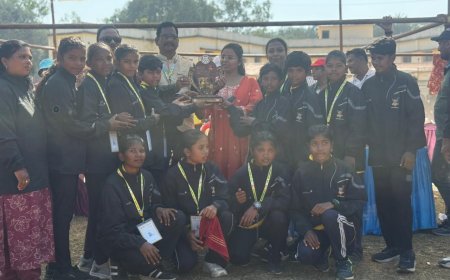 संभाग स्तरीय बस्तर ओलंपिक 2025  ,खो-खो में कांकेर ने जीता खिताब  –सुकमा की बालिकाओं ने दमदार प्रदर्शन से जीता दिल