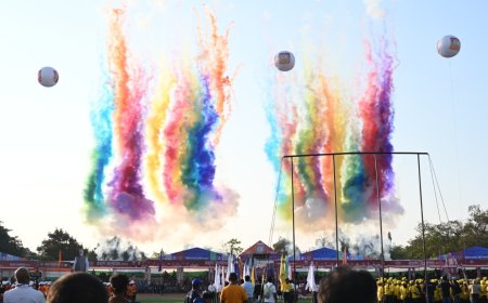 बस्तर ओलंपिक का शानदार समापन खुले आकाश में सतरंगी आतिशबाजी ने मोहा सबका मन