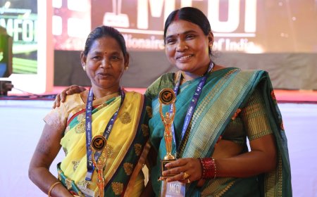 बकावंड  ब्लॉक की दो महिला किसानों को मिला प्रतिष्ठित मिलेनियर फार्मर ऑफ इंडिया का राष्ट्रीय सम्मान –