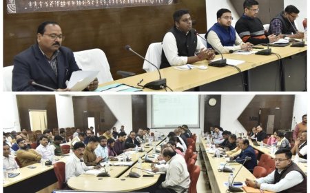 धान खरीदी कार्य को गंभीरता से करें सुनिश्चित- कलेक्टर श्री हरिस एस,  अवैध धान की आवक रोकने करें सख्त कार्रवाई