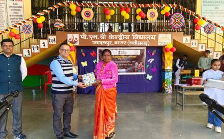 पीएम श्री केंद्रीय विद्यालय जगदलपुर में दादा–दादी दिवस का हुआ आयोजन