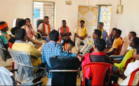 भाजपा लोहण्डीगुड़ा मंडल के मारडूम शक्ति केंद्र में बूथस्तरीय कार्यकर्ताओं की बैठक संपन्न