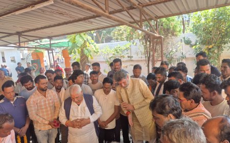 कैबिनेट मंत्री केदार कश्यप और दिनेश कश्यप को मातृ-शोक ,फरसागुड़ा में अंतिम दर्शन के लिए बड़ी संख्या में पहुंचे लोग